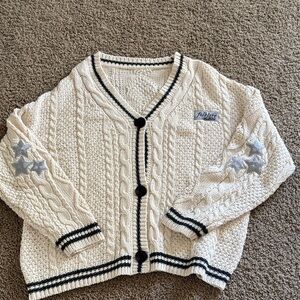 Folklore Cable Knit Cardigan